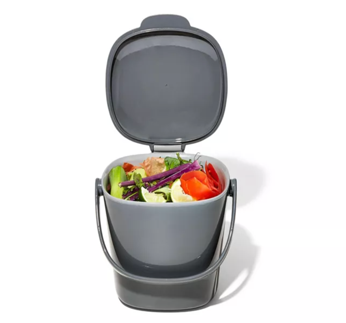 OXO Easy Clean Compost Bin – 0.75 Gallon – Charcoal