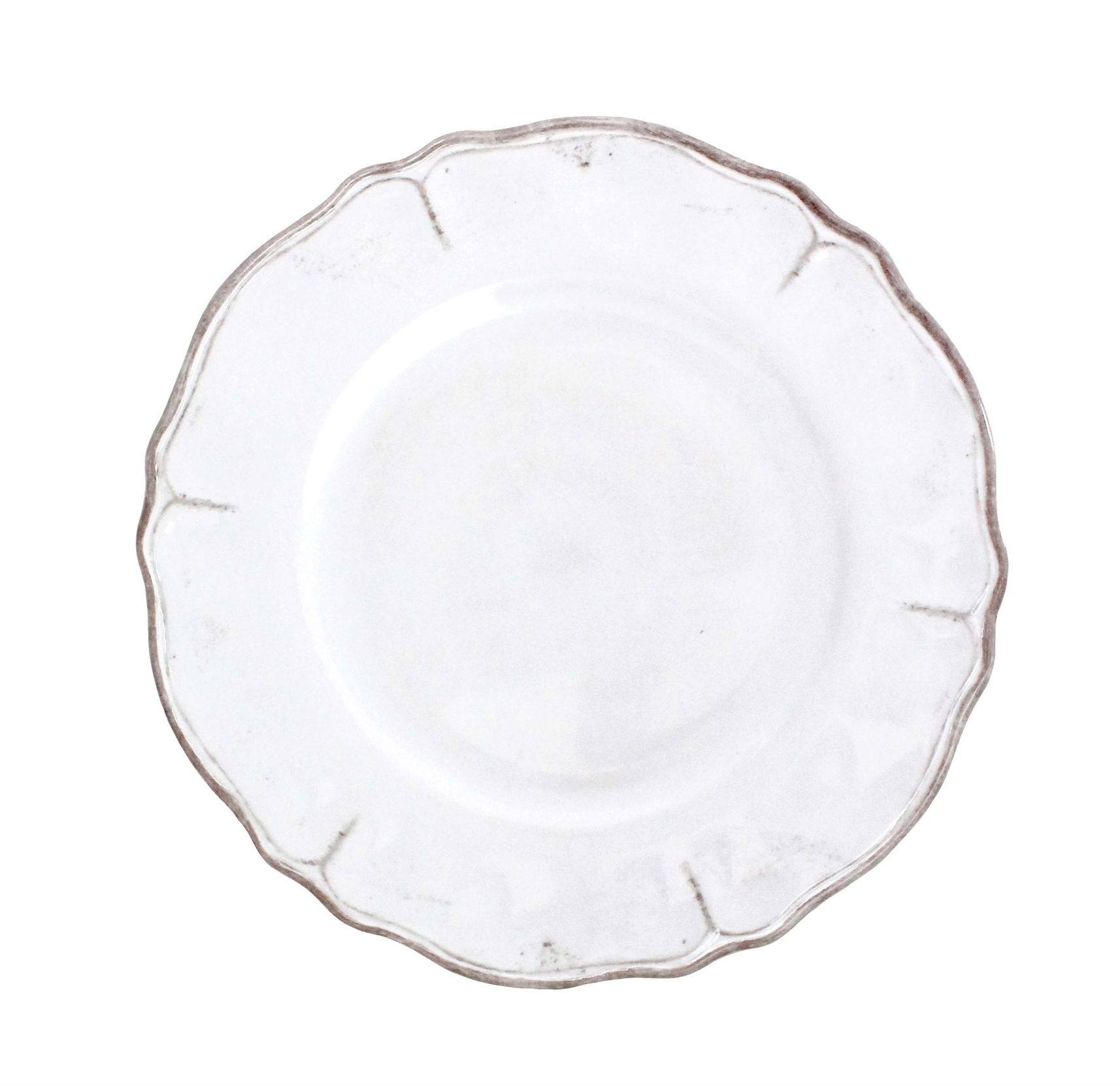 Le Cadeaux 9" Melamine Salad Plate – Rustica Antique White