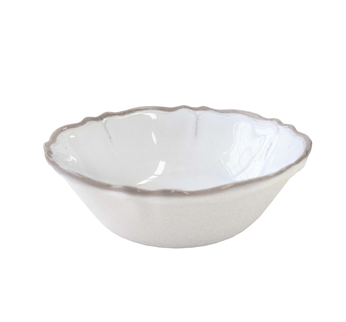 Le Cadeaux Melamine Cereal Bowl – 7.5" – Rustica Antique White