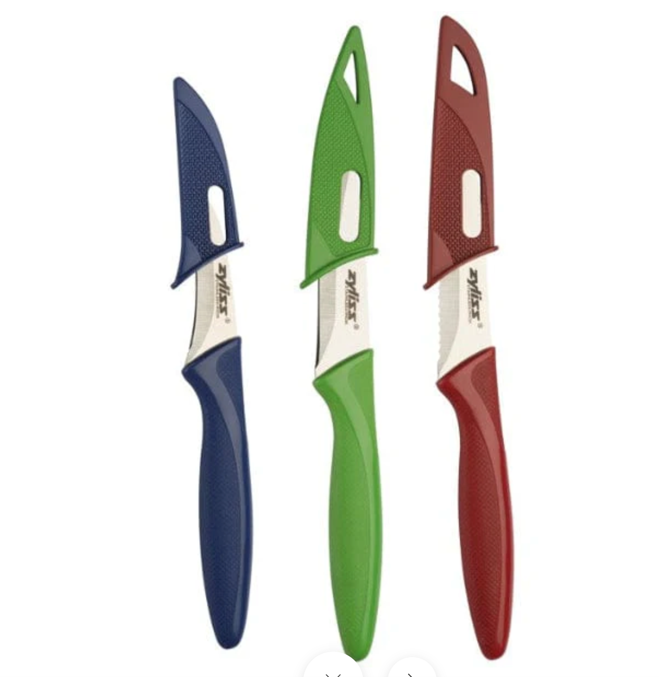 Zyliss 3 Piece Peeling and Paring Knife Value Set