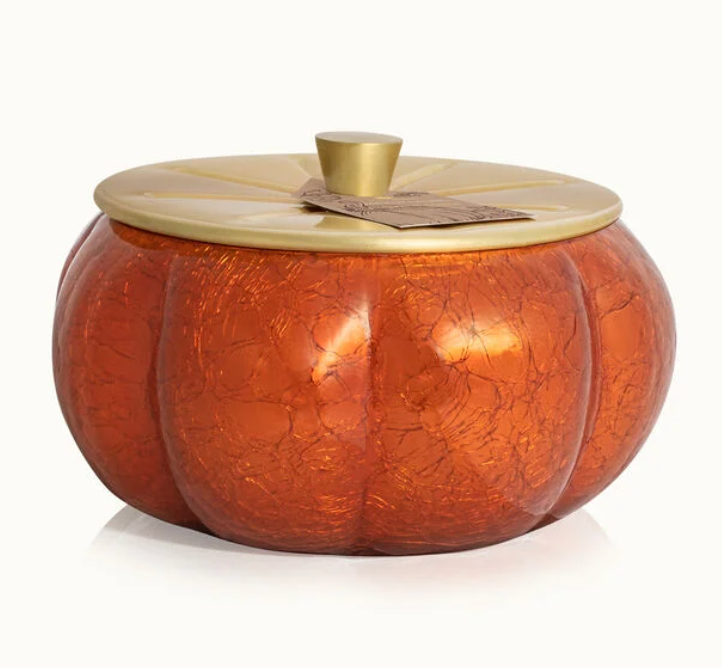 Thymes Pumpkin Laurel Statement Large Candle – 15oz.