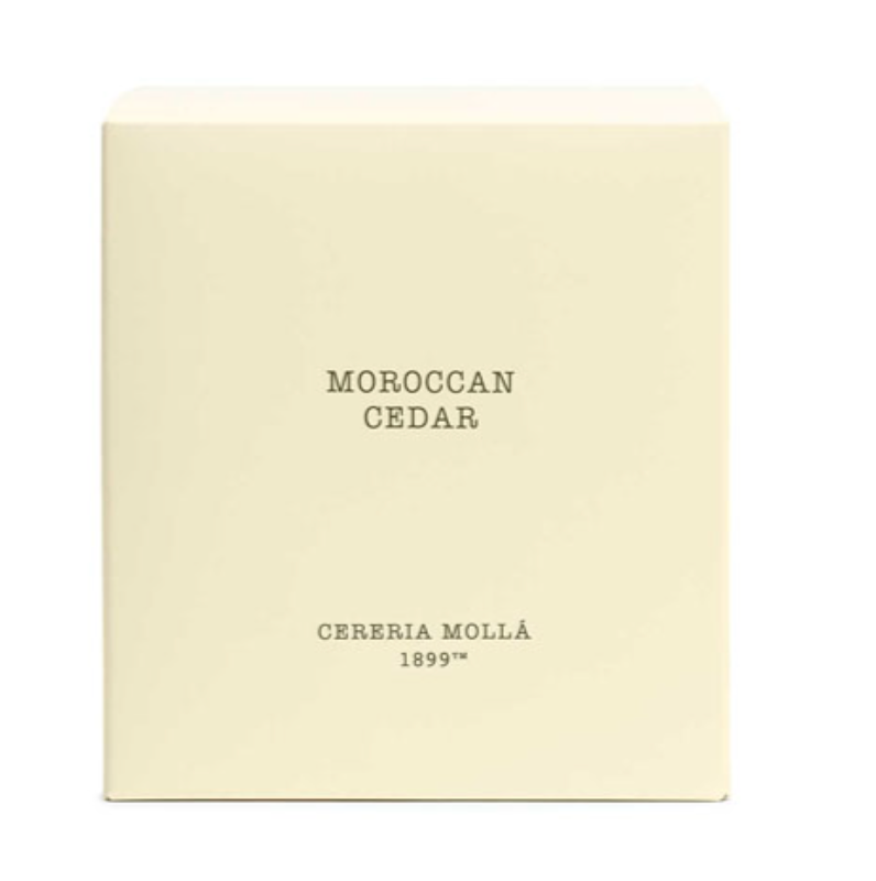 Cereria Molla Three Wick XL Candle - Moroccan Cedar Candle – 21oz.