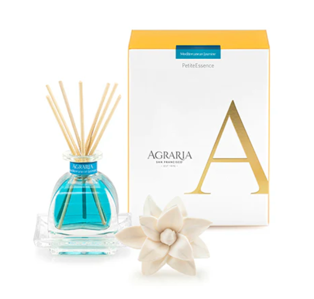 Agraria PetiteEssence Diffuser – Mediterranean Jasmine – 1.7oz.