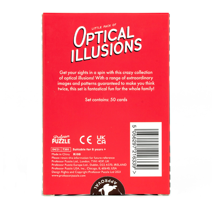 Optical Illusions Cards Game