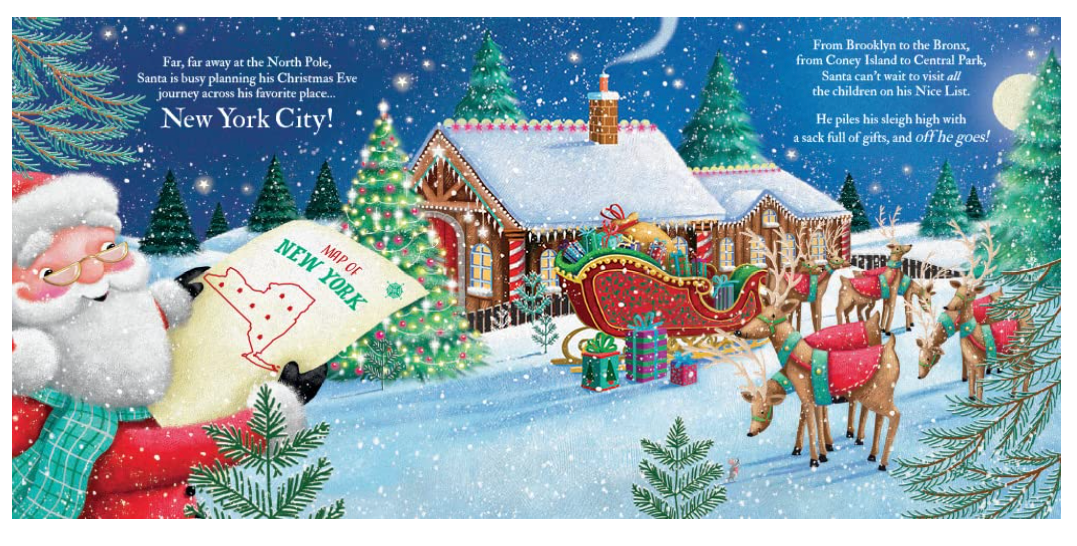 Book For Kids – 'Twas the Night Before Christmas in New York City