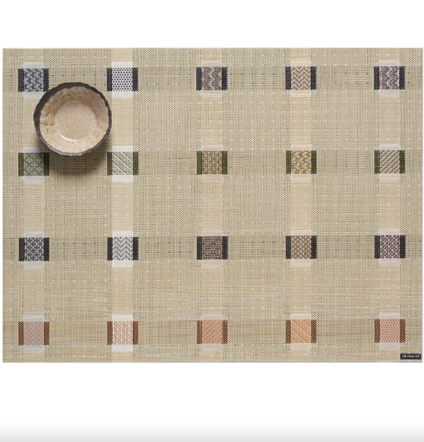 Chilewich Sampler Placemat – Wheat Rectangle