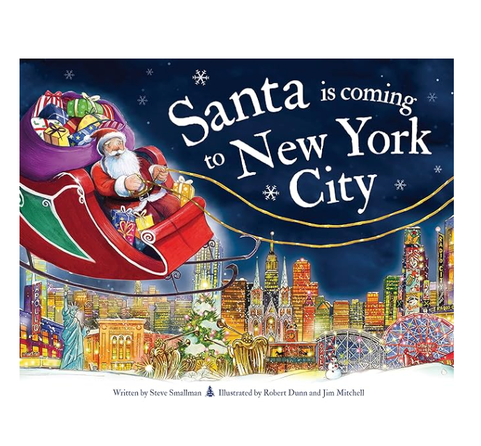 Santa is Coming To New York Hard Cover Picture Book