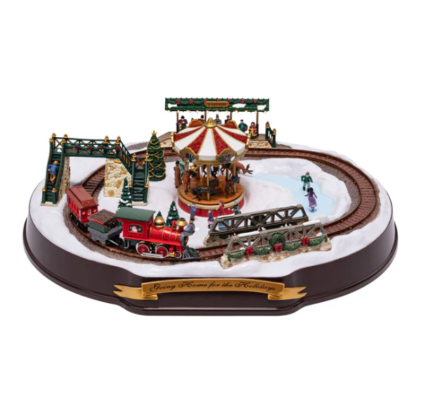 Mr. Christmas 90th Anniversary Animated Winter Wonderland – 20"x 7"