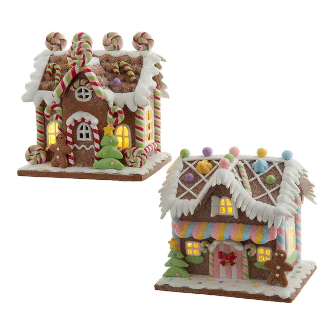 Battery Operated LED Lollipop House & Bubble Gum Factory - Assorted – Sold Individually