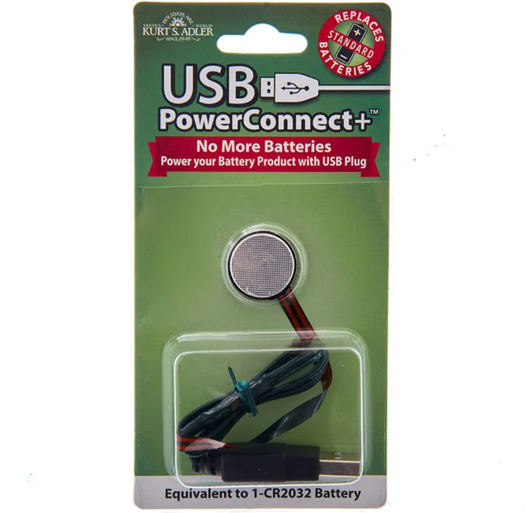 USB Power Connect+ CR2032 Converter