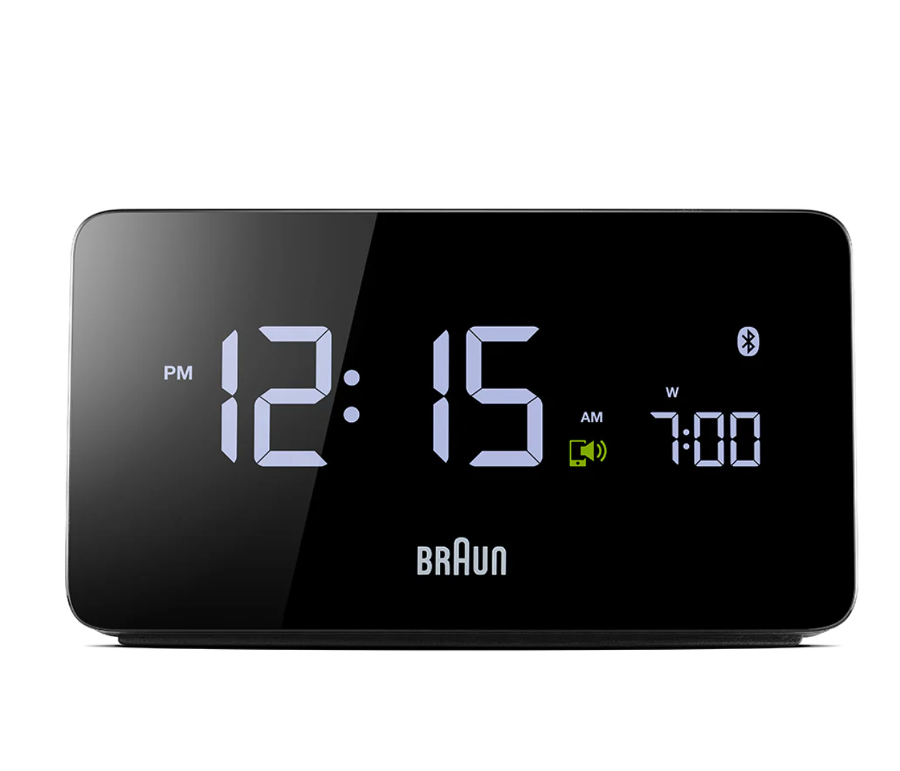 Braun Bluetooth Alarm Clock – Black