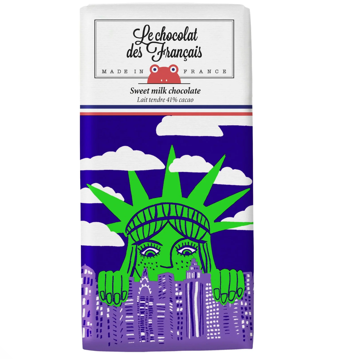 Le Chocolat des Francais – Statue of Liberty – Sweet milk Chocolate – 2.8oz