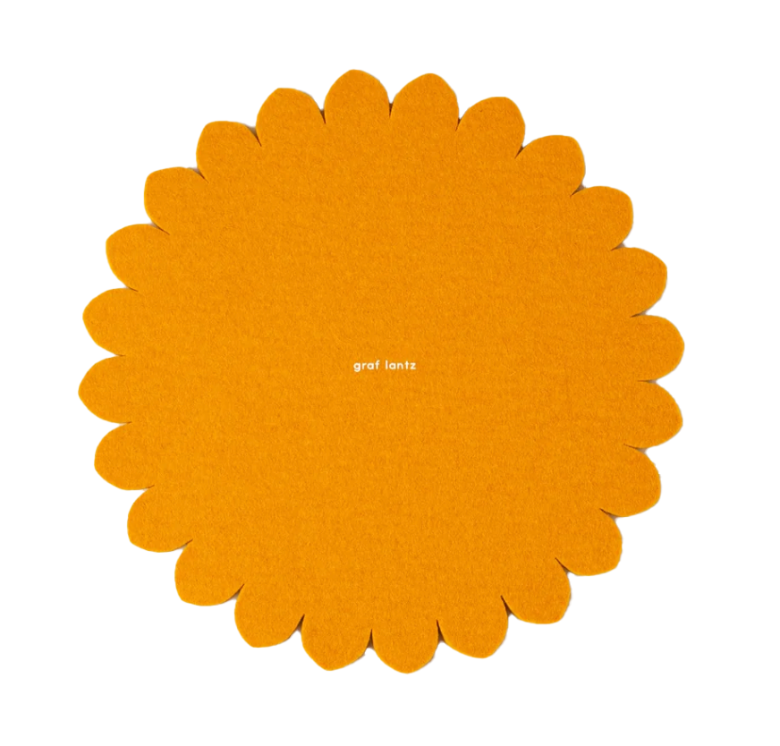 Graf Lantz Crest 10" Trivet – Tumeric