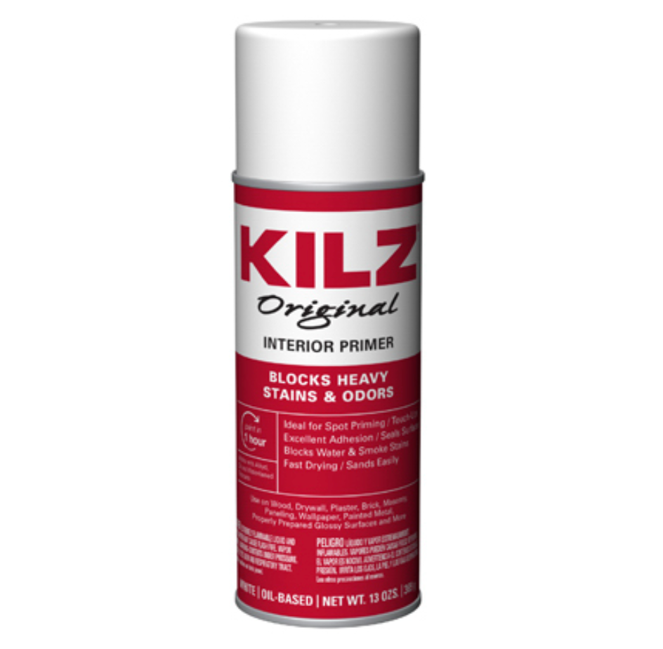 KILZ Original Oil-Base Interior Aerosol Primer – 13-oz.