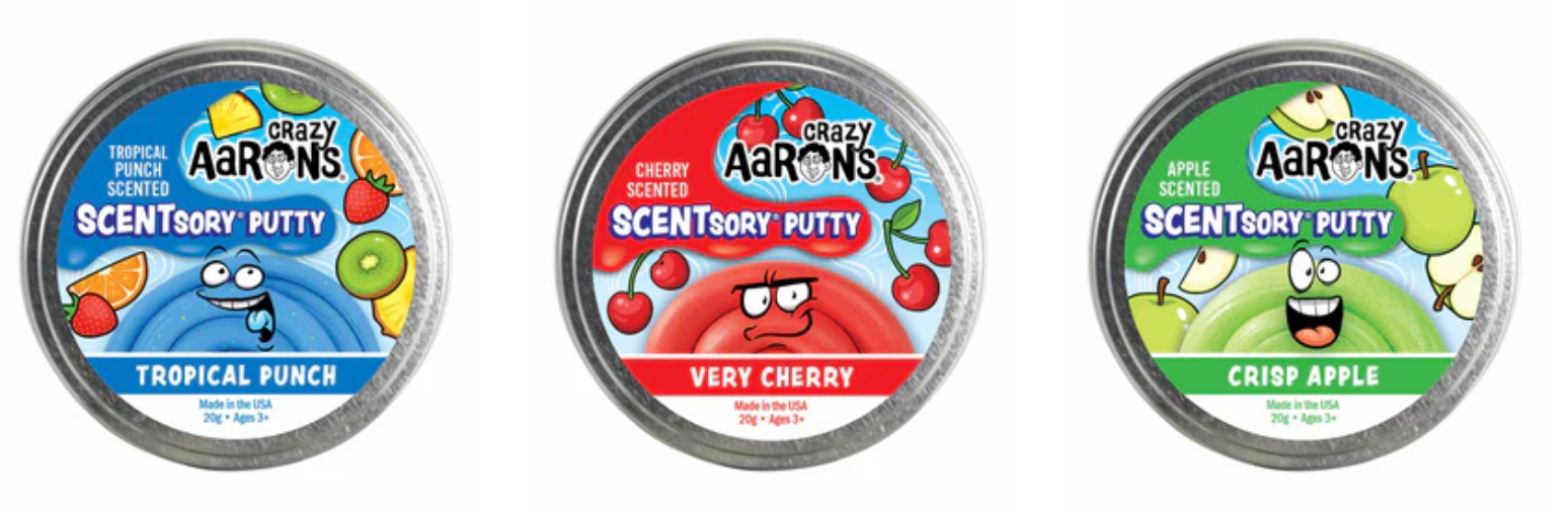 Crazy Aarons SCENTsory Putty – Assorted – Each Sold Separately – 3"