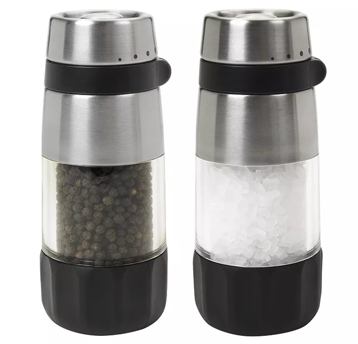 OXO Good Grips Stainless Steel Salt and Pepper Grinder Set