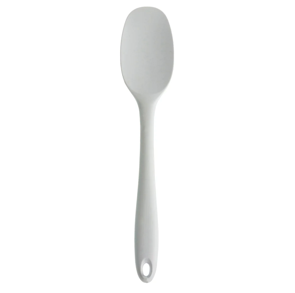 RSVP Ela's Favorite Silicone Spoon - White – 11"