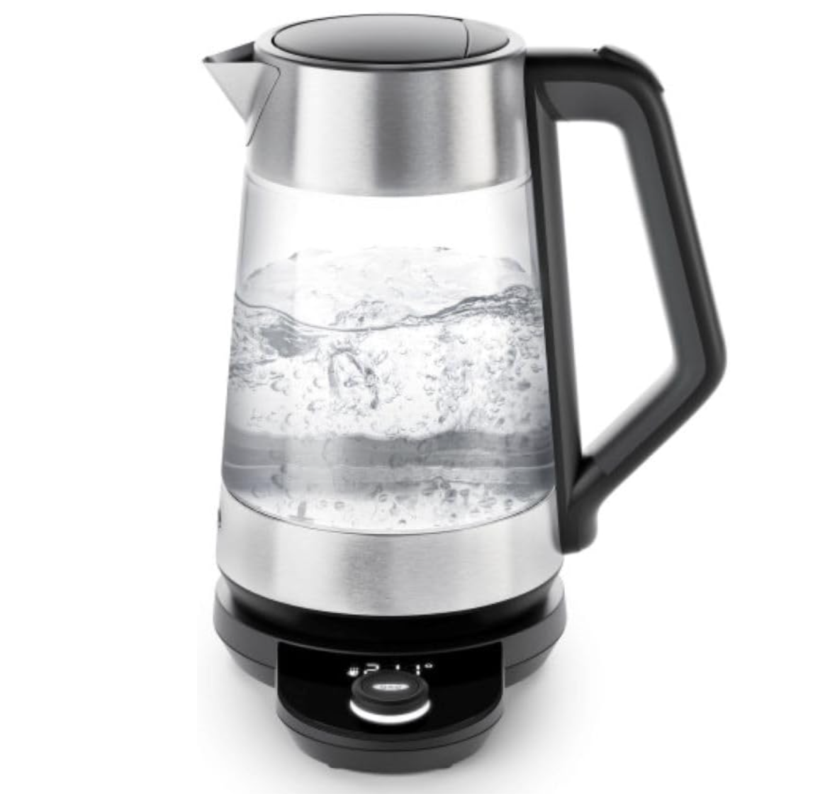 OXO Adjustable Temperature Electric Kettle –  Clear Glass