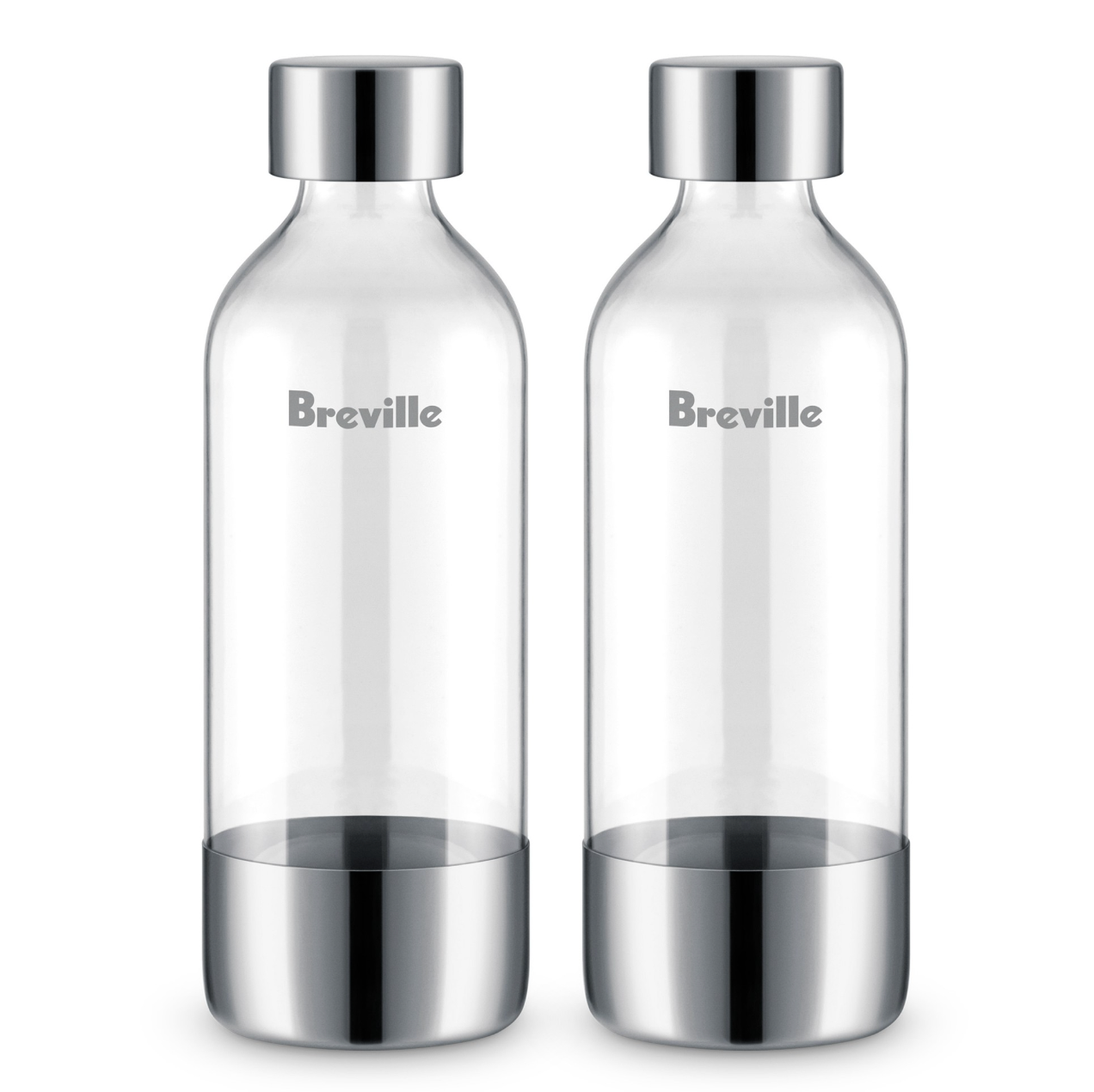 Breville InFizz Spare Bottle – 1 Liter – Set of 2