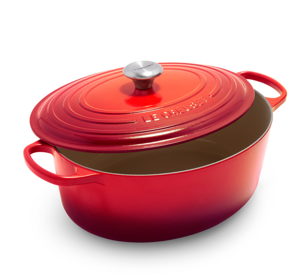 Le Creuset Signature – SPECIAL – Oval Dutch Oven – 8 QT – Cerise
