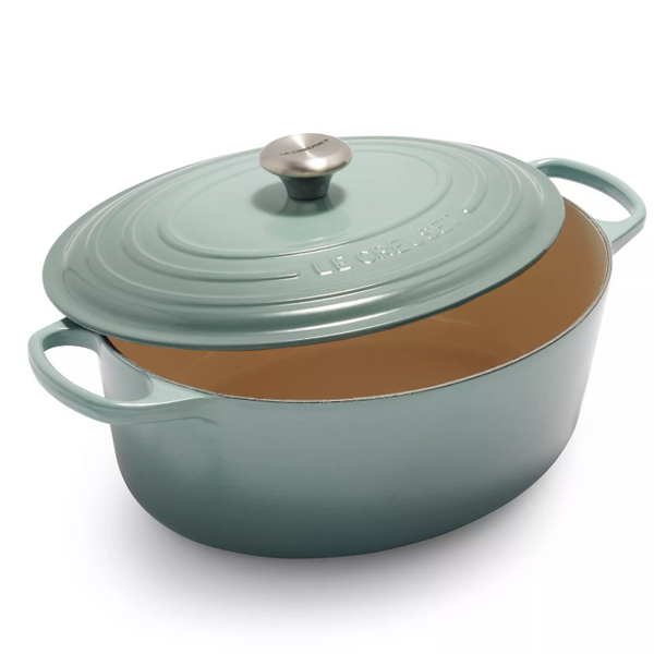 Le Creuset Signature – SPECIAL – Oval Dutch Oven – 8 QT – Sea Salt