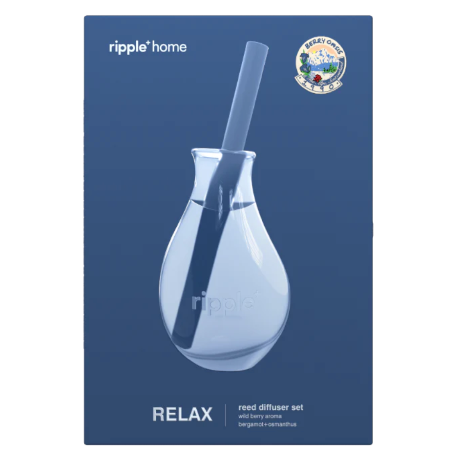 Relax Reed Diffuser Ripple - Reed Diffuser – 5oz – Relax – Wild Berry