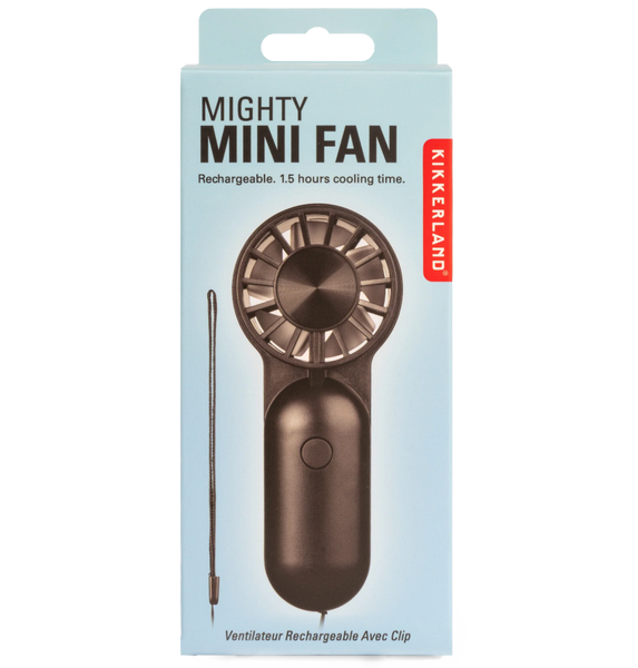 Kikkerland Mighty Mini Fan – S. Feldman Housewares