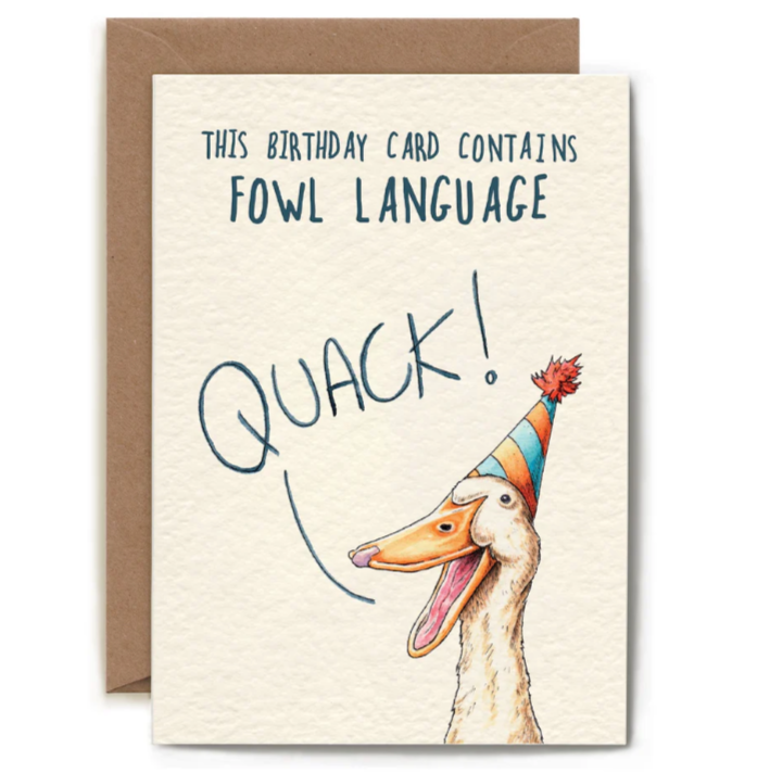Hester & Cook Greeting Card – Foul Language