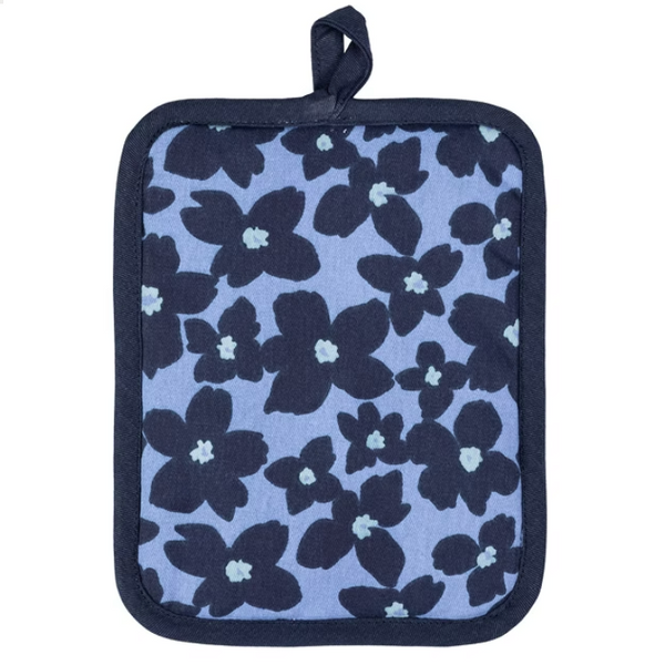 mu design plant pot MU Kitchen Designer Pot Holder – Periwinkle Floral – S. Feldman Housewares