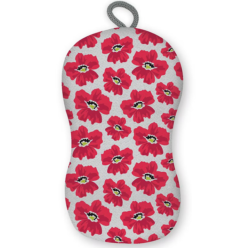 MU Kitchen Scrub Sponge – New Poppy