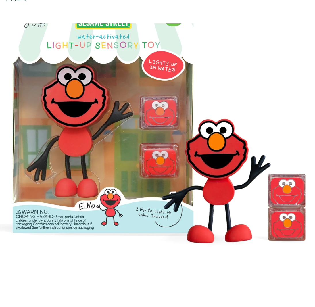 Glo Pals Light up Pal & Cubes – Elmo Character