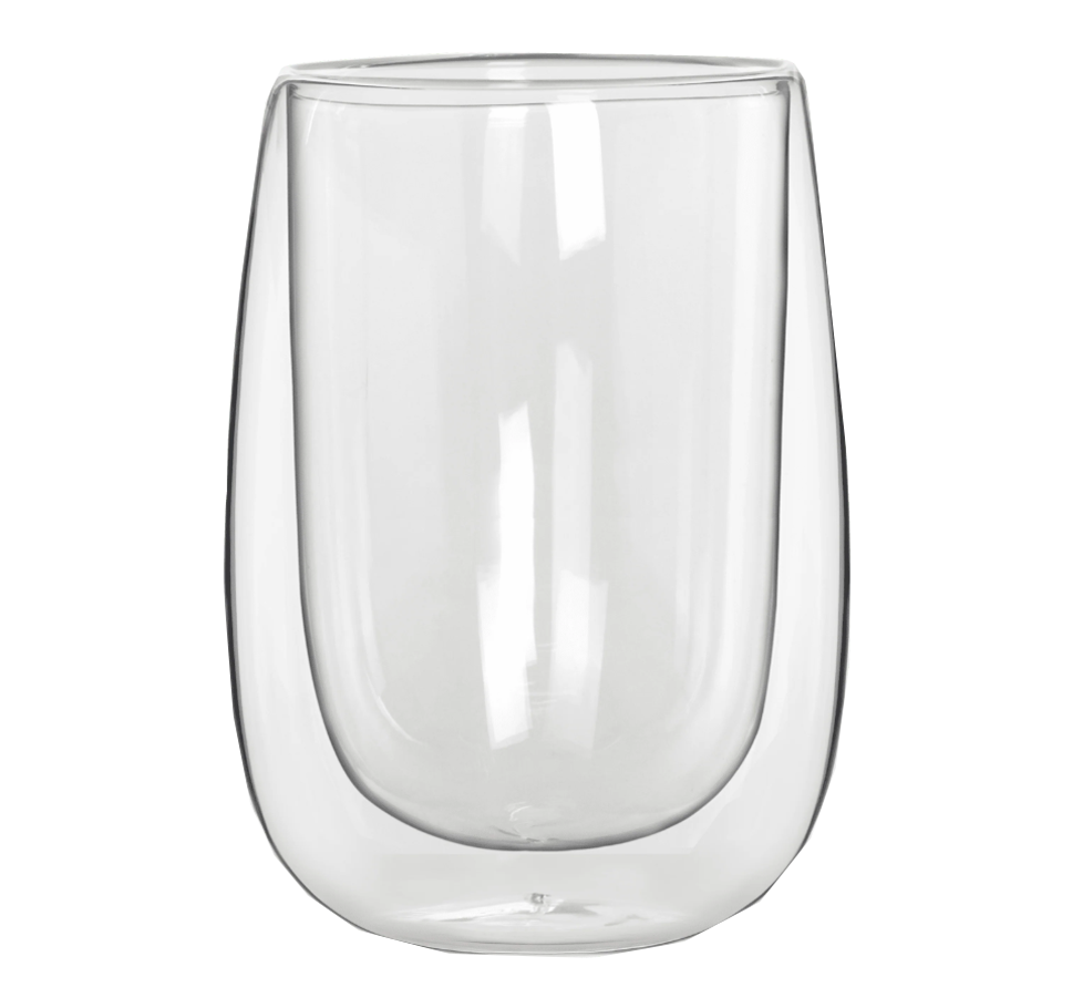 Bialetti Verona Double Wall Glasses – 450 Ml –  Set of 2