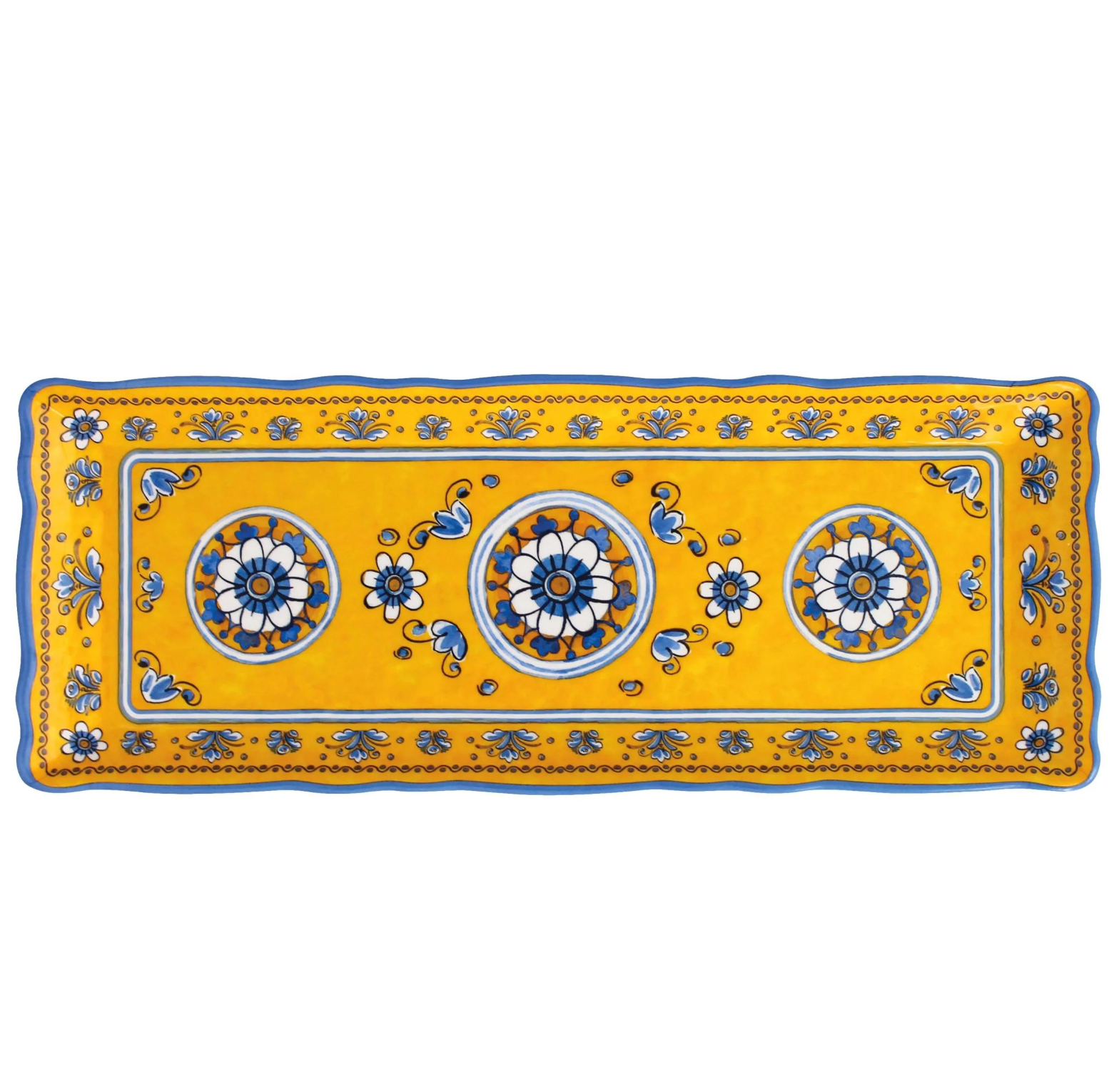 Le Cadeaux Baguette Tray – 15 x 6" – Benidorm