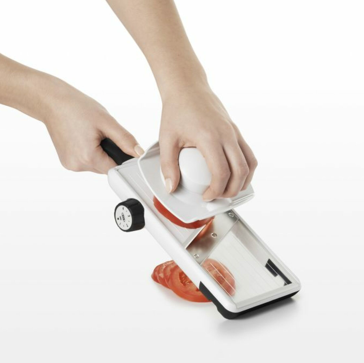 OXO Large Adjustable Hand-Held Mandoline Slicer