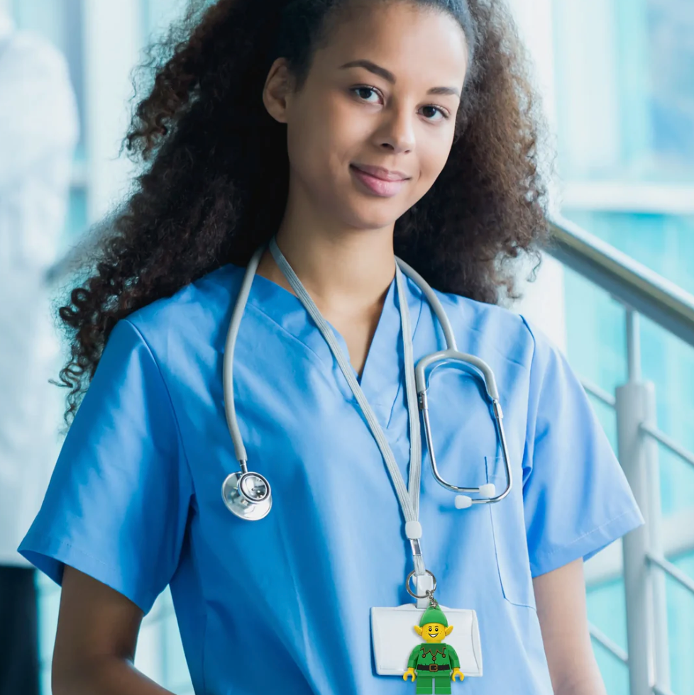 LEGO Minifigures Keychain Light - Holiday Elf