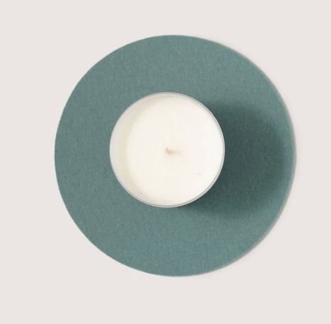 Graf Lantz Felt Round 8" Trivet – Spruce