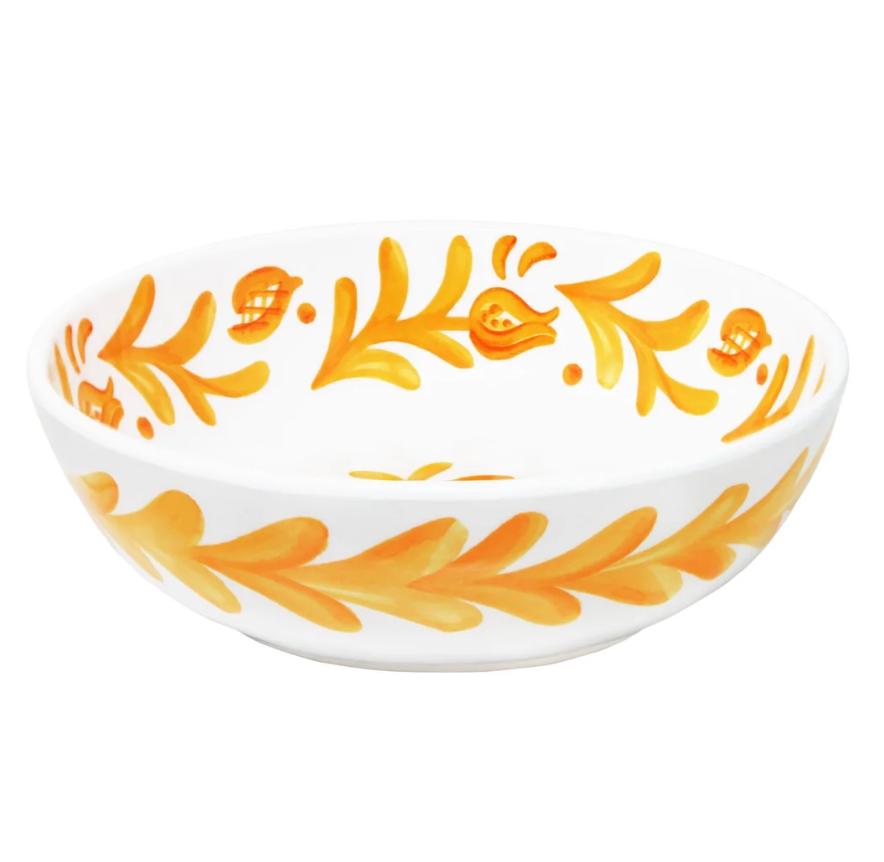 Le Cadeaux Melamine Cereal Bowl – 7.5" – Sicily Orange