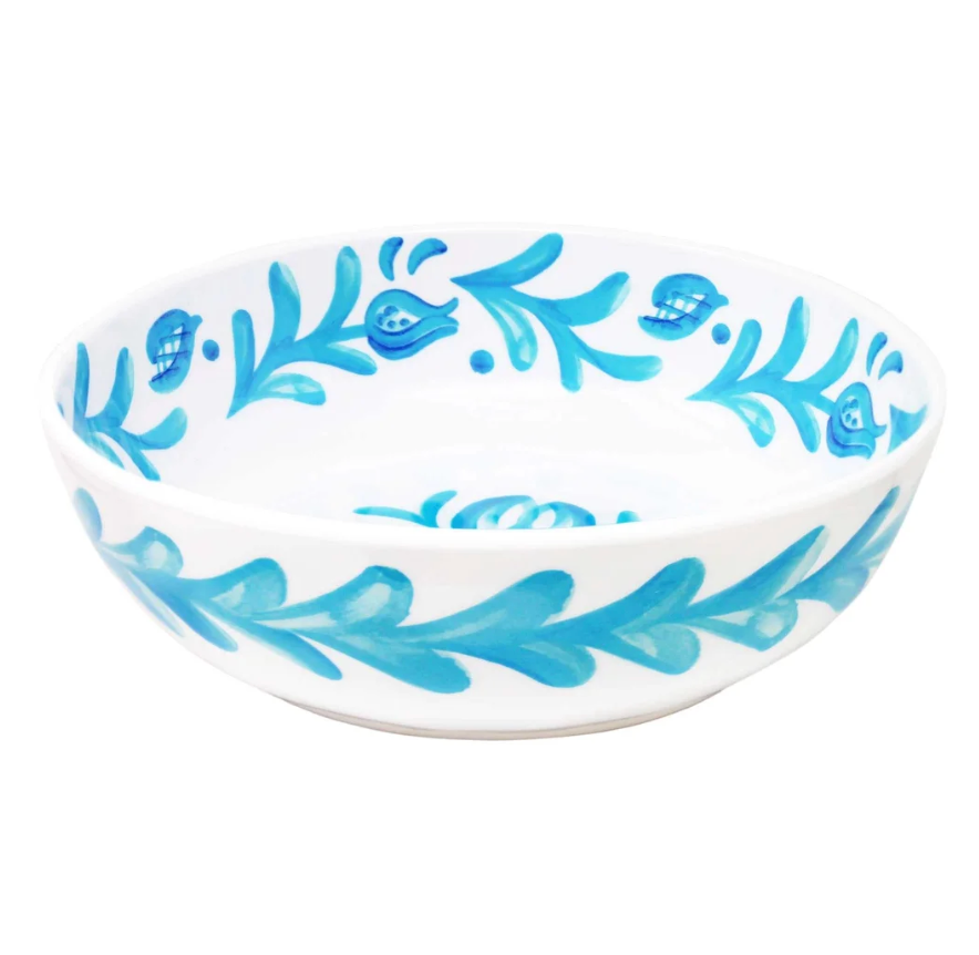 Le Cadeaux Melamine Cereal Bowl – 7.5" – Sicily Teal