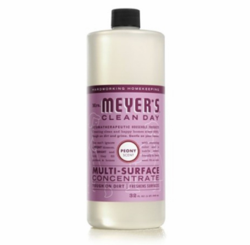 Mrs. Meyer's Peony Multi-Surface Everyday Cleaner Concentrate – 32oz
