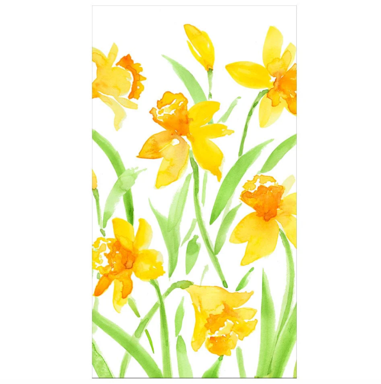 Caspari Spring Herald Paper Guest Towel Napkins – 15 Pk