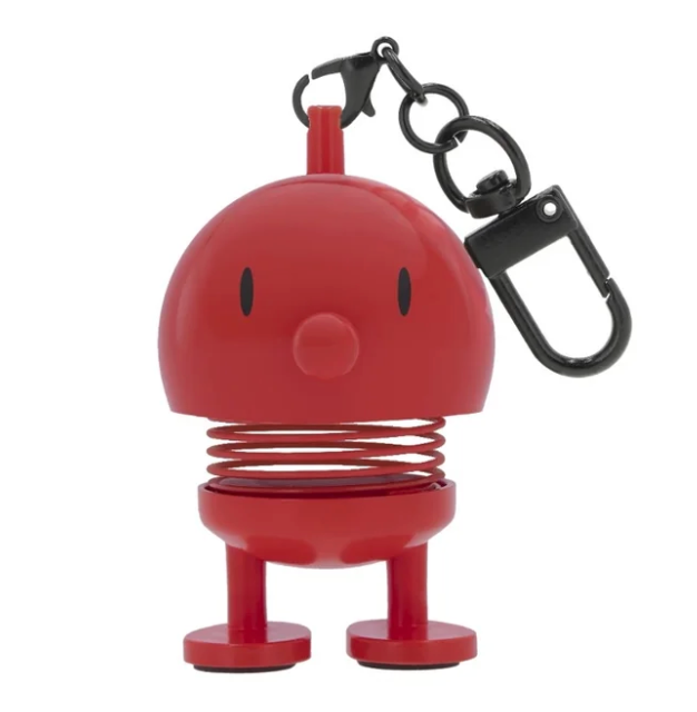 Hoptimist Bobblehead Bag Charm – Red