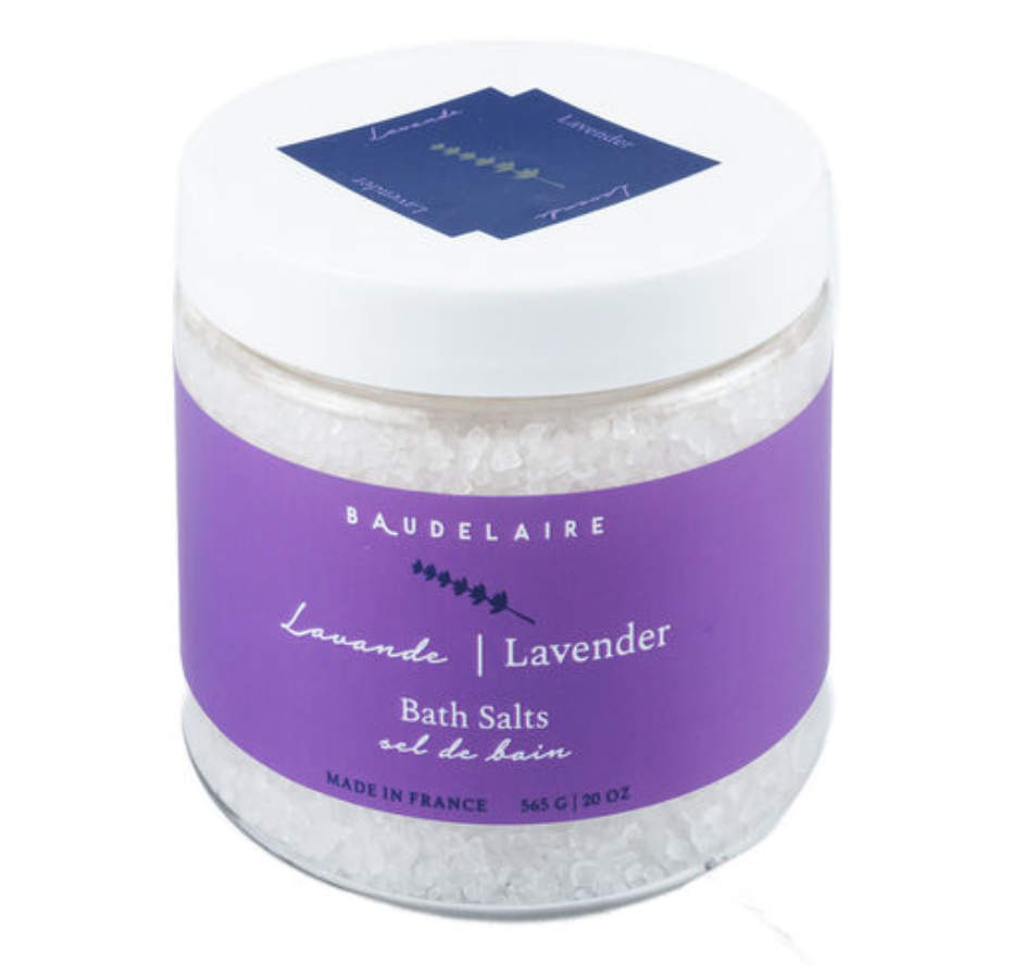 Baudelaire Provence Santé Bath Salts – 20oz – Lavender