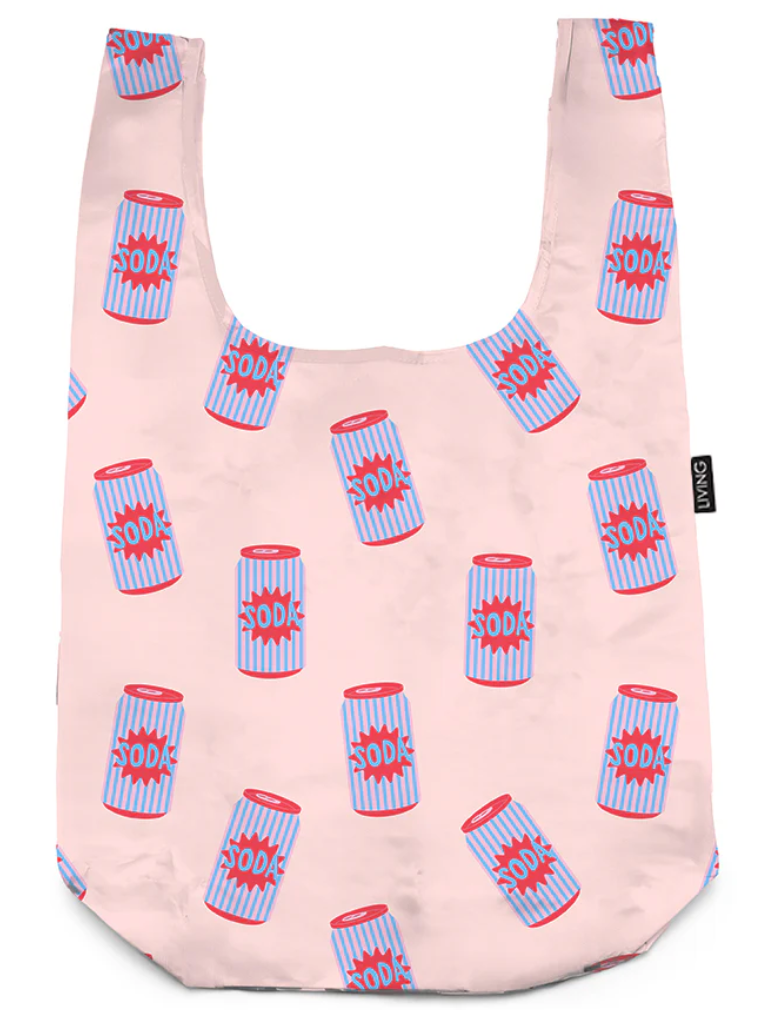 Living Royal 2 in 1 Bag Charm + Shopper Bag Inside – Soda Pop