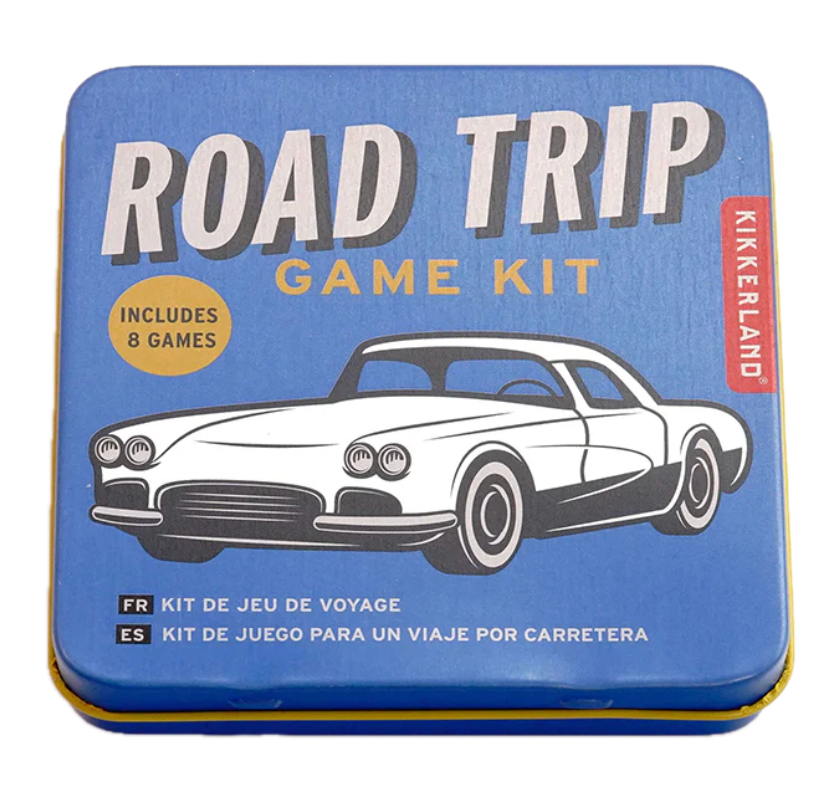 Kikkerland Road Trip Game Kit