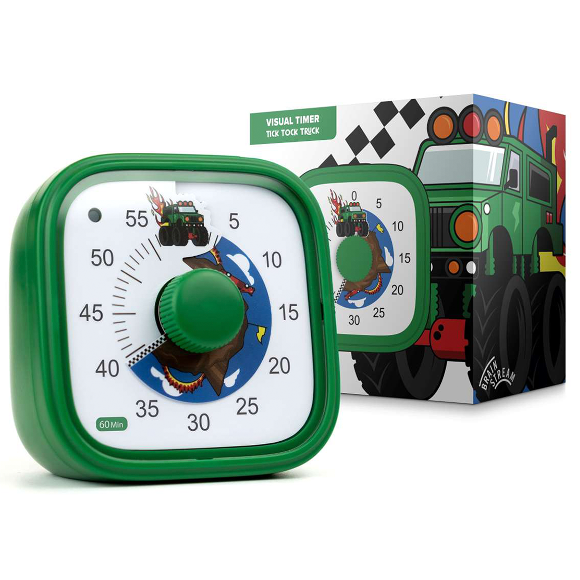 Reloj con temporizador visual Brain Stream Tick Tock Truck para la gestión del tiempo