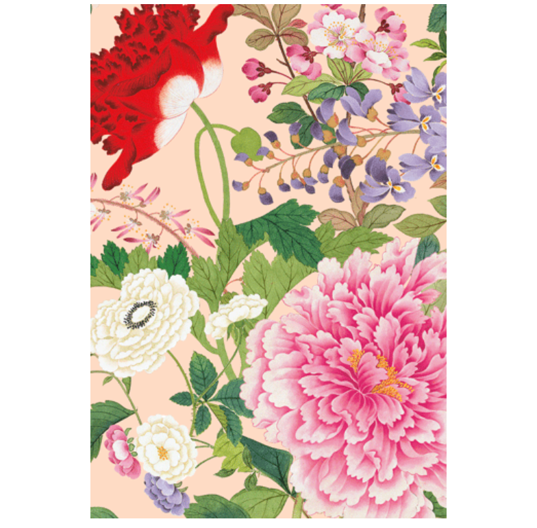Caspari Mother's Day Card – Profusion Of Flowers  – 1 Card & 1 Envelope