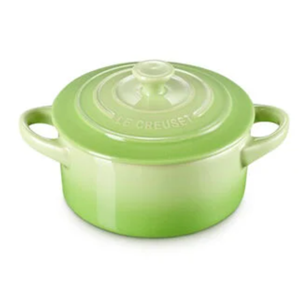 Le Creuset Mini Round Cocotte – 8oz. – Palm Green