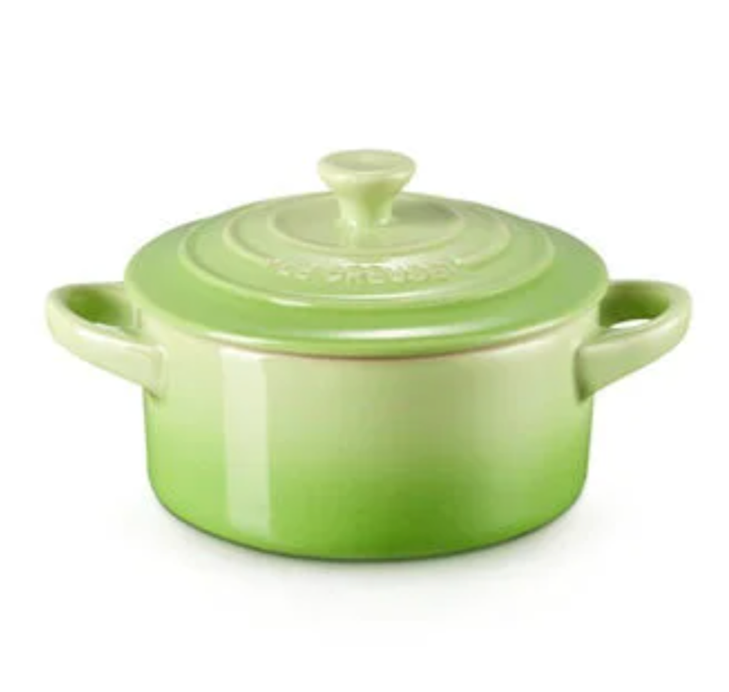 Le Creuset Mini Round Cocotte – 8oz. – Palm Green