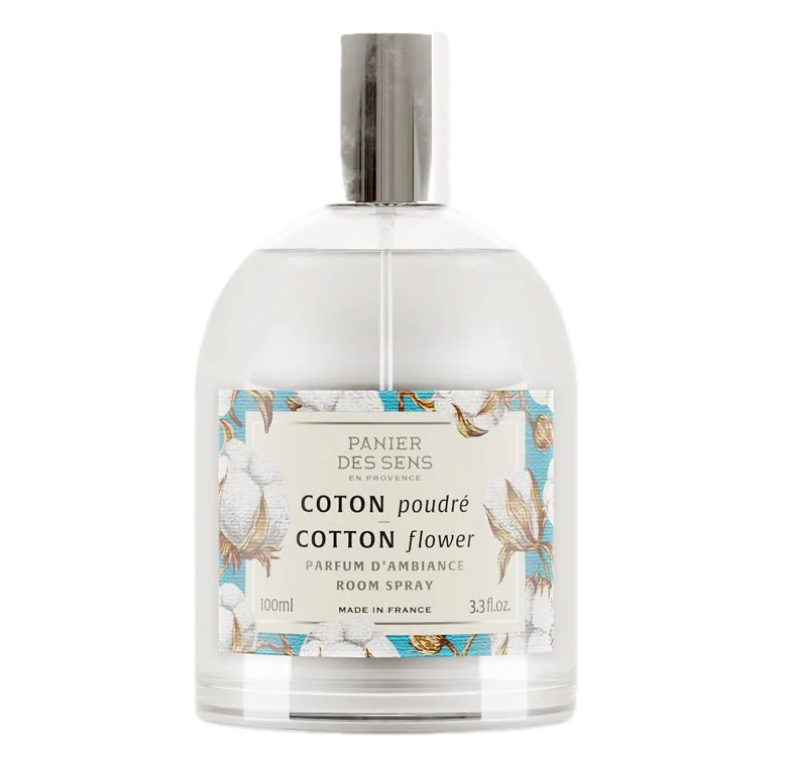 Panier Des Sens En Provence Room Spray – 3.4oz. – Cotton Flower