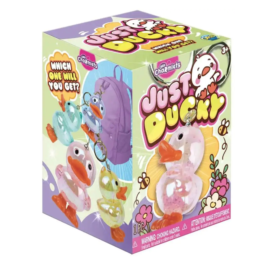 Charmlets Mystery Blind Box Collectible – Just Ducky – Each One Sold Separately